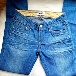 PAIGE Skyline Ankle Peg Denim, sz 24